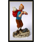 Pixi HERGÉ : TINTIN N°3 " LE TEMPLE DU SOLEIL " Tintin et Milou dans son dos