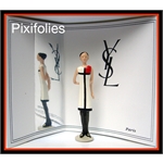 Pixi MODE : La Haute Couture Yves Saint Laurent Mondrian / Alcatel 