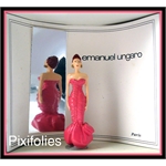 Pixi MODE : La Haute Couture Emanuel Ungaro robe du soir 1987