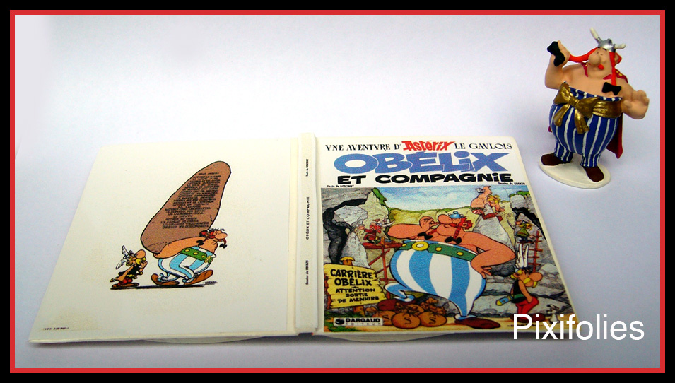Figurine Pixi Astérix - Obélix & Cie Pages 28/29 - Réf 5655 - Tirage Limité 350 Ex - Occasion