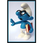 Pixi PEYO : Les Schtroumpfs / Collectoys Résine Le Schtroumpf à Lunettes