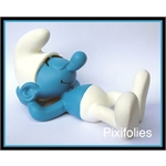 Pixi PEYO : Les Schtroumpfs / Collectoys Résine Le Schtroumpf Allongé
