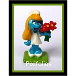 Pixi PEYO : Les Schtroumpfs Maxi Mini La Schtroumpfette fleurs