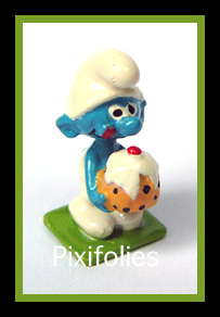 Pixi PEYO : Smurfs Maxi Mini The Cake Smurf