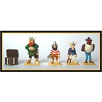Pixi UDERZO : Mini & Village Astérix Les Pirates ( 5 figurines )