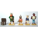 Pixi UDERZO : Mini & Village Astérix Les Pirates ( 5 figurines ) Pixi UDERZO : Mini & Village Astérix Les Pirates ( 5 figurines )