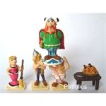 Pixi UDERZO : Mini & Village Astérix Abraracourcix ( 5 figurines ) Pixi UDERZO : Mini & Village Astérix Abraracourcix ( 5 figurines )