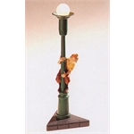 Pixi HERGÉ : Résines Patrick Regout Lampe bureau Tintin Réverbere
