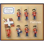 Pixi FONTENOY 1745 : Pour Victor & Sacha Les Gardes Suisses