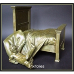 Pixi WINDSOR MAC CAY : Little Nemo Némo tombant du lit  ( bronze )