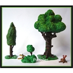Pixi UDERZO : Mini & Village Astérix Boîte Nature 1 ( 4 fig )