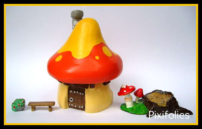 Pixi PEYO Mini Village Schtroumpf MINI-VILLAGE SCHTROUMPF / La maison