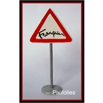 Pixi FRANQUIN : Signature Franquin Panneau routier