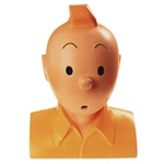 Pixi HERGÉ : Résines Patrick Regout Buste Tintin Grand Modèle Polychrome