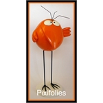 Pixi ROUXEL : Les Shadoks / Résine Shadok orange standard