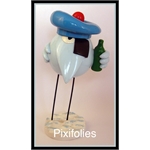 Pixi ROUXEL : Les Shadoks / Résine Shadok marin