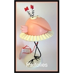 Pixi ROUXEL : Les Shadoks / Résine Shadok danseuse