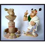 Pixi UDERZO : ASTERIX Aplusbégalix devant son Monument Pixi UDERZO : ASTERIX Aplusbégalix devant son Monument