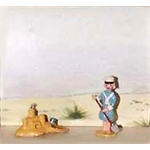 Pixi NOTRE SIECLE : La Plage Le château de sable ( boîte 1/4 )