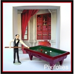 Pixi NOTRE SIECLE : Sports & Loisirs Jeu de billard ( boîte 1/4 )