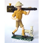 " TINTIN AU CONGO " Tintin Explorateur avec Milou " TINTIN AU CONGO " Tintin Explorateur avec Milou