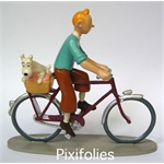 Pixi HERGÉ : Tintin série N°3 " LES BIJOUX DE LA CASTAFIORE " TIntin et Milou à vélo Pixi HERGÉ : Tintin série N°3 " LES BIJOUX DE LA CASTAFIORE " TIntin et Milou à vélo