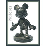 Pixi WALT DISNEY Mickey Mouse 1950 Argent