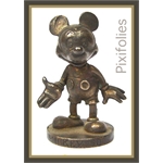 Pixi WALT DISNEY Mickey Mouse 1950 Bronze Pixi WALT DISNEY Mickey Mouse 1950 Bronze