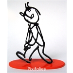 Moulinsart HERGÉ : Moulinsart Plomb / Collection Sculpture Tintin Alph-Art 14 cm Socle couleur rouge Moulinsart HERGÉ : Moulinsart Plomb / Collection Sculpture Tintin Alph-Art 14 cm Socle couleur rouge