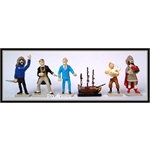 Moulinsart HERGÉ : Mini / 2ème Collection Moulinsart Plomb Mini-série figurines Album Licorne
