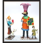 Moulinsart HERGÉ : Moulinsart Plomb / Collection Rêves et Cauchemars Tintin demande le Permis de Chasse Moulinsart HERGÉ : Moulinsart Plomb / Collection Rêves et Cauchemars Tintin demande le Permis de Chasse