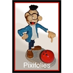 Pixi FRANQUIN : Gaston série N°3 Prunelle et la Boule de Bowling / Marsu Production