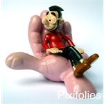 Pixi FRANQUIN : Gaston série N°1 Prunelle dans Fauteuil Main Pixi FRANQUIN : Gaston série N°1 Prunelle dans Fauteuil Main