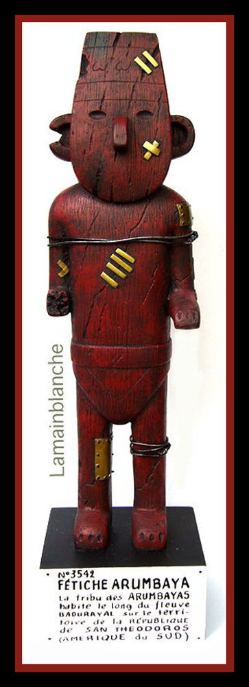 TINTIN FÉTICHE ARUMBAYA Statuette / Figurine, Moulinsart, Images mythiques, 86cm EUR 350,00 - FR