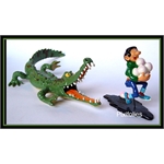 Pixi FRANQUIN : Gaston série N°2 Gaston poursuivi par le Crocodile Pixi FRANQUIN : Gaston série N°2 Gaston poursuivi par le Crocodile