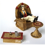 Pixi PRATT : Corto Maltese " SOUS LE SIGNE DU CAPRICORNE " Corto Maltese sur la Véranda Pixi PRATT : Corto Maltese " SOUS LE SIGNE DU CAPRICORNE " Corto Maltese sur la Véranda