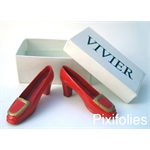 Pixi MODE : Chaussures / Chapeaux Roger Vivier ( rouges ) Pixi MODE : Chaussures / Chapeaux Roger Vivier ( rouges )