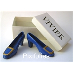 Pixi MODE : Chaussures / Chapeaux Roger Vivier ( bleues ) Pixi MODE : Chaussures / Chapeaux Roger Vivier ( bleues )