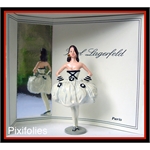 Pixi MODE : La Haute Couture Karl Lagerfeld 1988 Fragonard