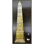 Pixi GOSCINNY : Hommage L'Obélisque avec Goscinny ( bronze )