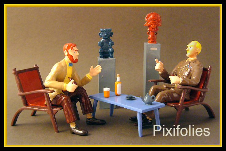 Pixi E.P.JACOBS : Blake & Mortimer N°3 Le Récit de Mortimer à Blake ( La Marque Jaune )