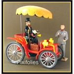 Pixi E.P.JACOBS : Blake & Mortimer N°3 Grossgrabenstein dans son tacot + Mortimer ( Le Mystère de la Grande Pyramide T.2 )