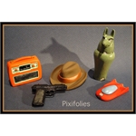 Pixi E.P.JACOBS : Les Objets Mythiques Boîte complémentaire N° 2 ( 5 figurines )