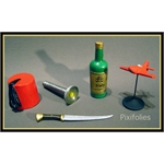 Pixi E.P.JACOBS : Les Objets Mythiques Boîte complémentaire N° 3 ( 5 figurines )