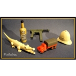 Pixi E.P.JACOBS : Les Objets Mythiques Boîte complémentaire N° 5 ( 5 figurines )