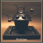 Pixi E.P.JACOBS :  Atelier Bronze Le Robot Samouraï des 3 Formules du Professeur Sato