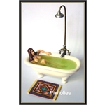 Pixi TARDI Adèle dans sa baignoire