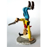 Pixi MORRIS : Lucky Luke Lucky Luke tirant en équilibre sur une main Pixi MORRIS : Lucky Luke Lucky Luke tirant en équilibre sur une main