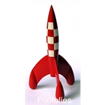 Pixi HERGÉ : Les Objets du Mythe La Fusée Pixi HERGÉ : Les Objets du Mythe La Fusée