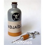 Pixi HERGÉ : Les Objets du Mythe La seringue et la bouteille de Radjaidjah Pixi HERGÉ : Les Objets du Mythe La seringue et la bouteille de Radjaidjah